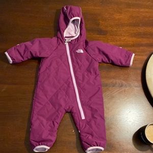 The North Face Baby Snow Suit 3-6 months